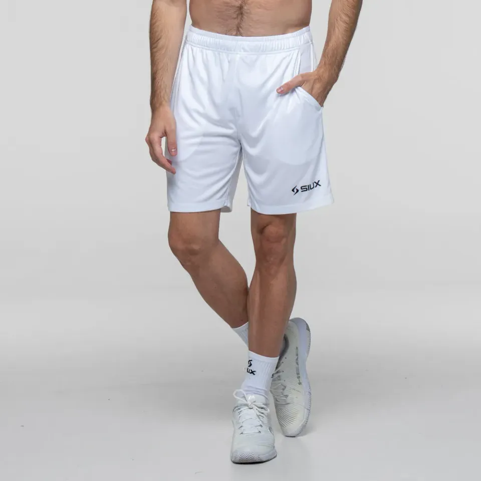 Siux Club 26 padelshorts hvid herre
