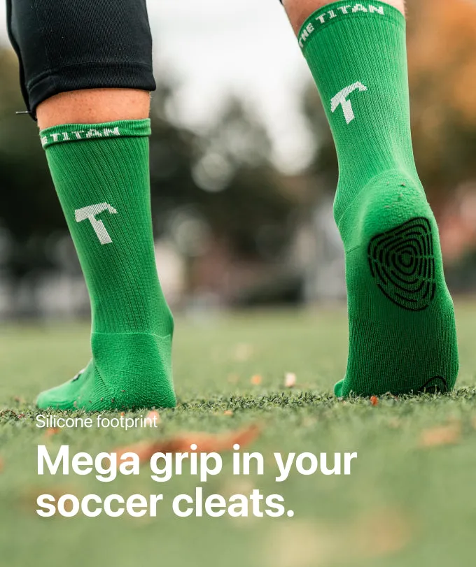 T1TAN Grip Socks gripsokker grøn