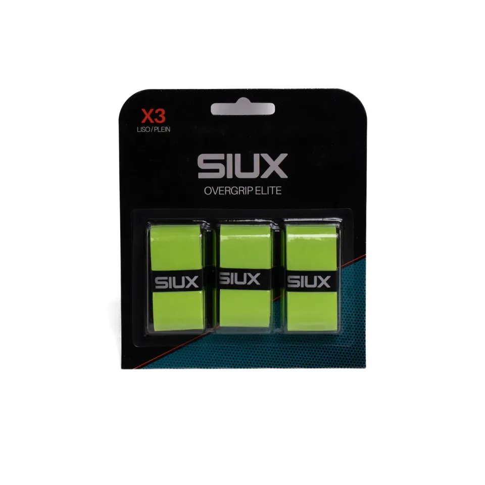 Siux Elite Overgrip 3-pak grøn svedabsorberende