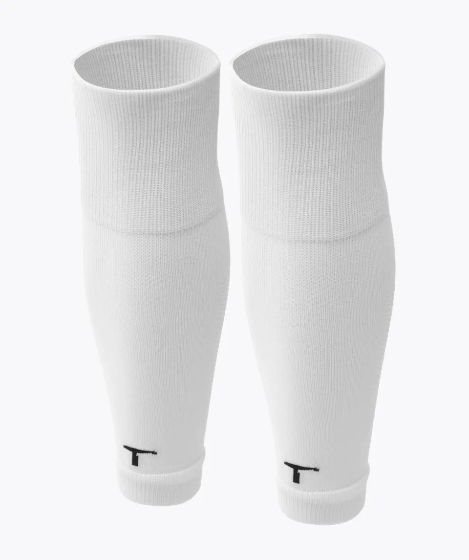 T1TAN tubesocks fodboldstrømper hvid str 6-8,5