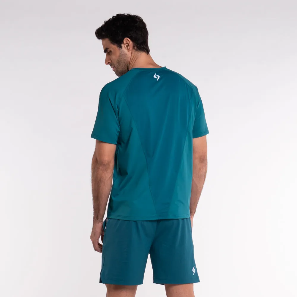 Siux Silk 26 t-shirt herre grøn teknisk