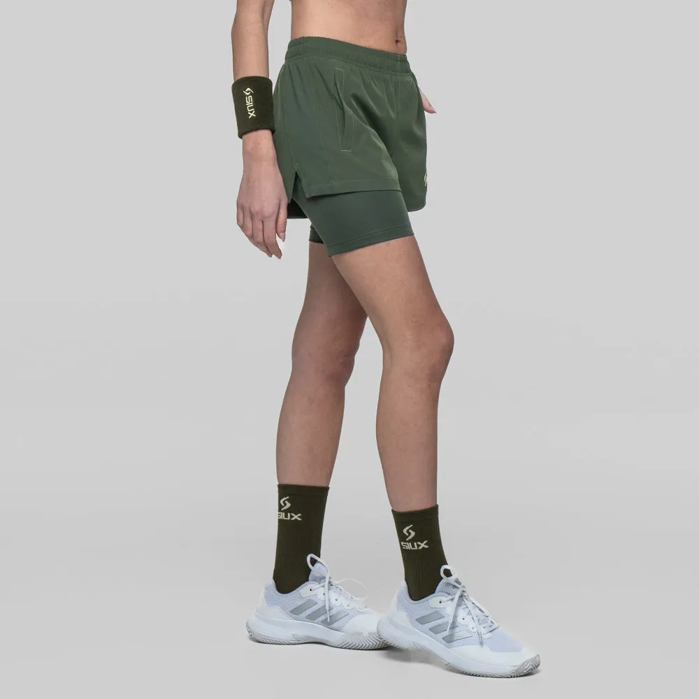 Siux Gareh 26 shorts grøn - dame