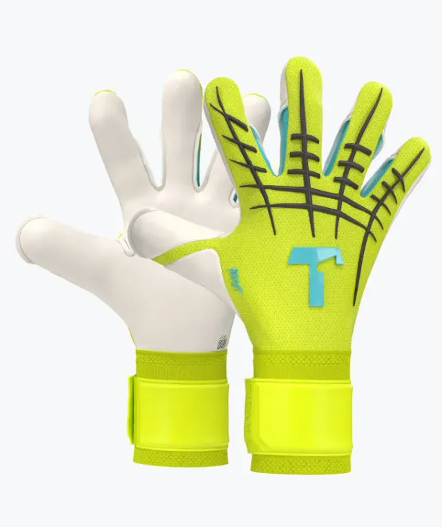 T1TAN Beast Fluo Beast 3.0 målmandshandsker gul