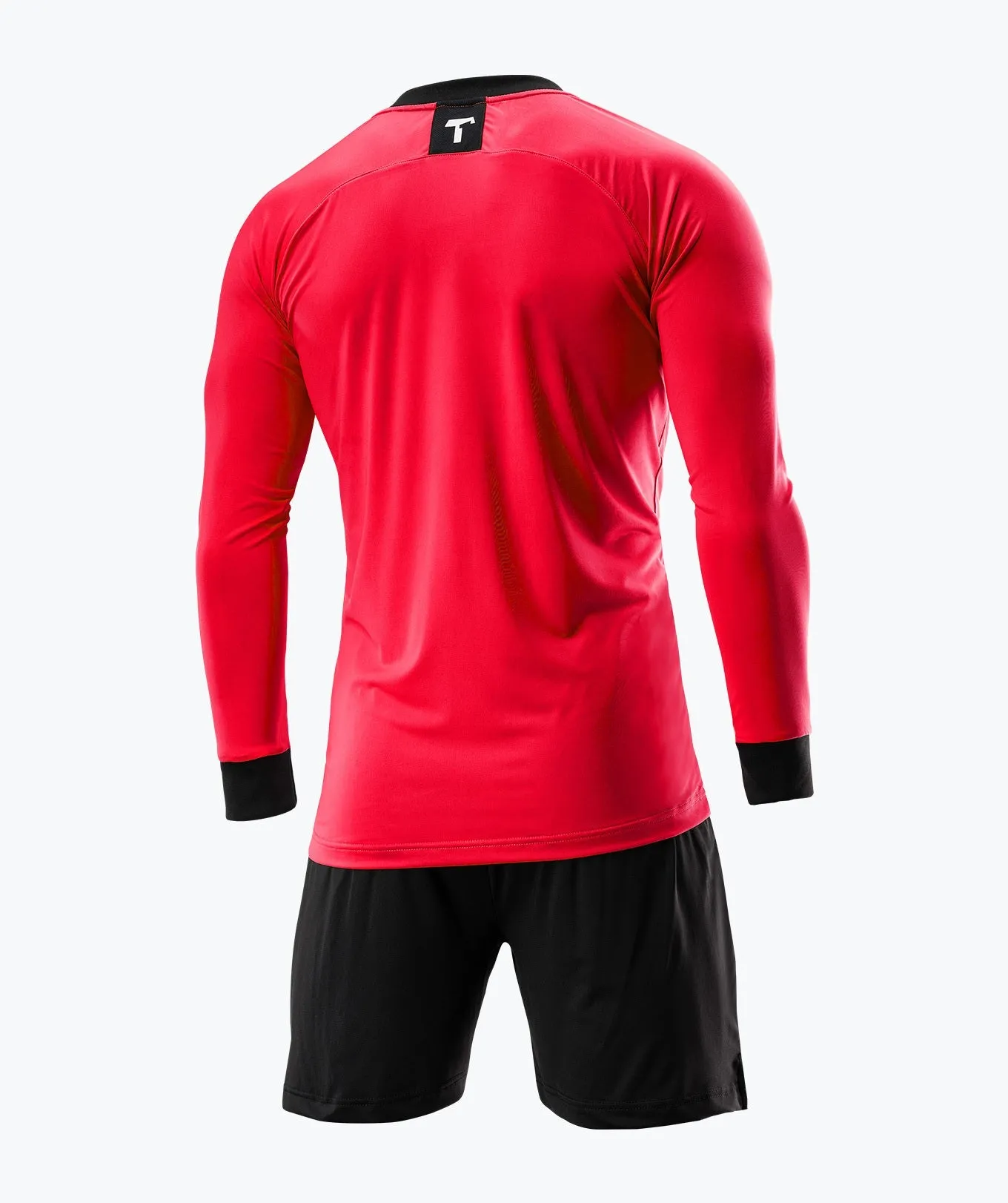 T1TAN shorts fodboldshorts sort body fit let jersey