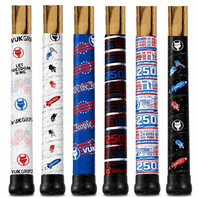 Vukgripz USA 250th Anniversary lacrosse griptape 250th sort