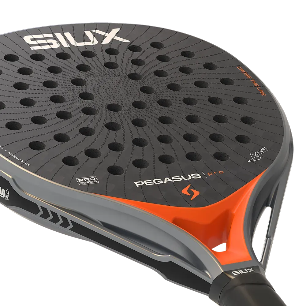 Siux Pegasus Pro 2026 padelbat grå hård
