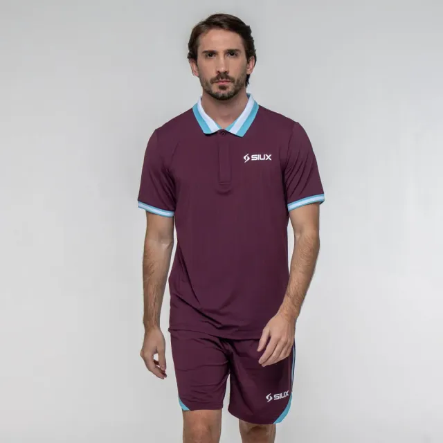 Siux Apex 26 polo bordeaux herre