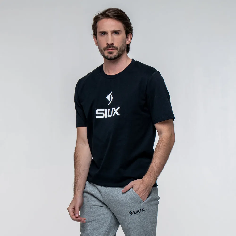 Siux Basic 26 t-shirt sort åndbar unisex