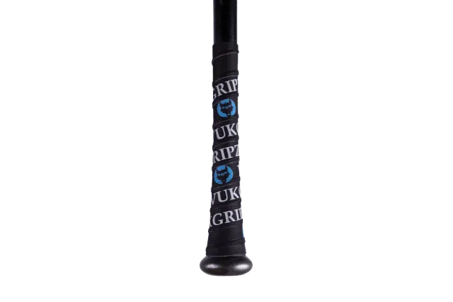 Vukgripz Black Blue White batgreb sort tynd friktion