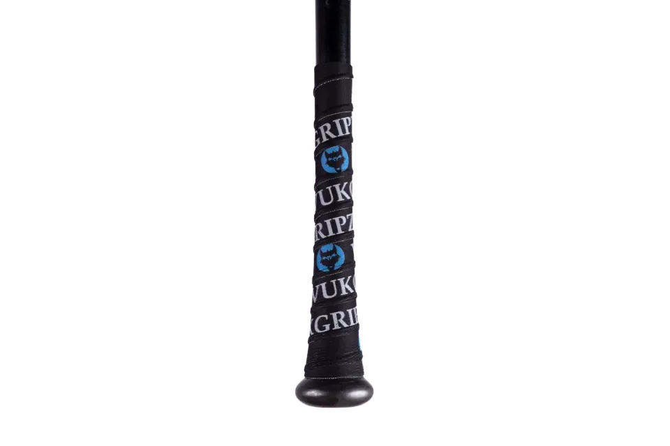 Vukgripz Black Blue White batgreb sort tynd friktion