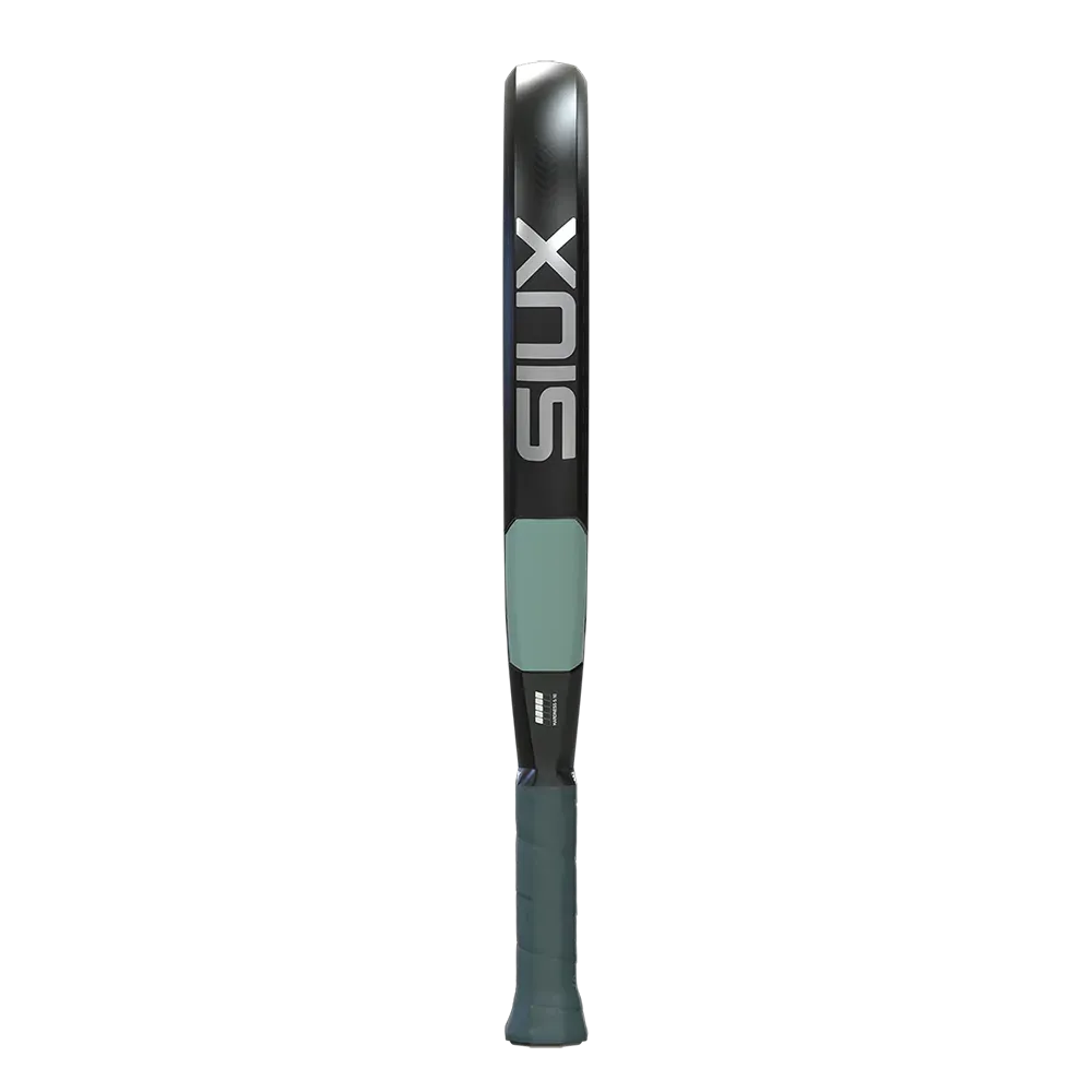 Siux Trilogy Pro 2026 Padelbat Noir Fog kontrol