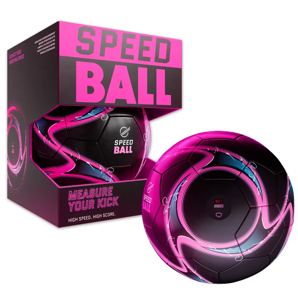 Strikesphere Speed Ball fodbold med powermåler