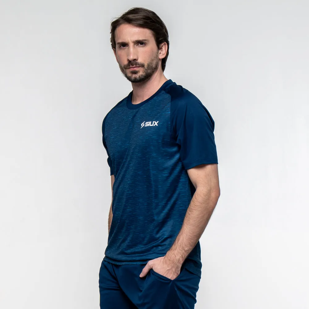 Siux Club 26 t-shirt herre navy padeltrøje