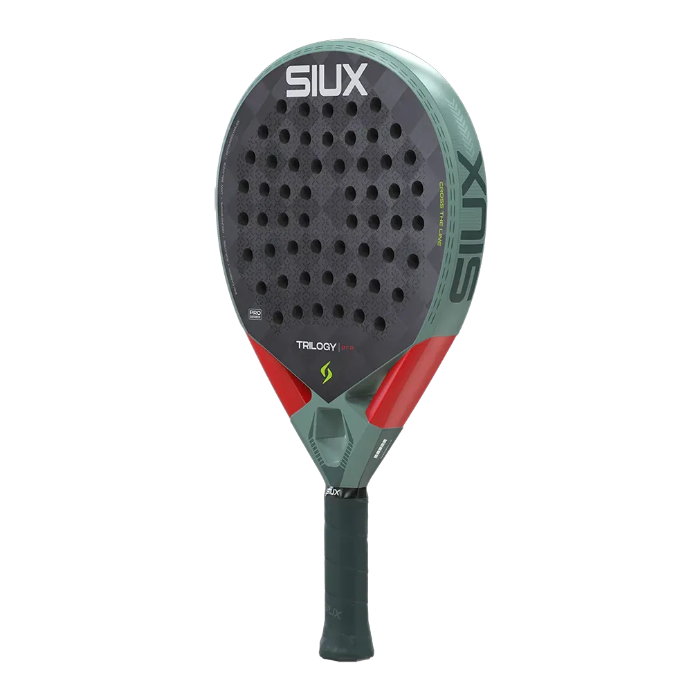 Siux Trilogy Pro 2026 padelbat ash green