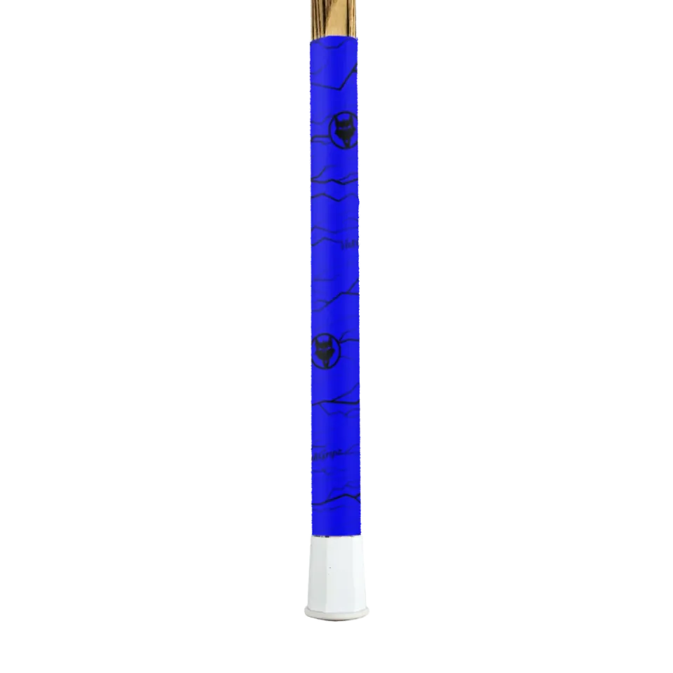 VukGripz Pulse Blue Black lacrossetape med greb