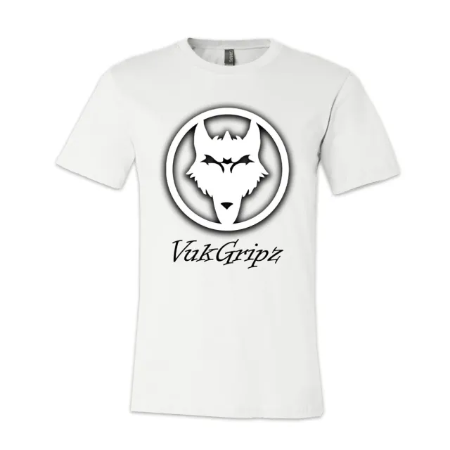 Vukgripz White Short Sleeve T-shirt hvid