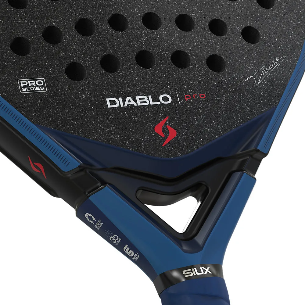 Siux Diablo Pro 2026 padelbat night blue alsidig