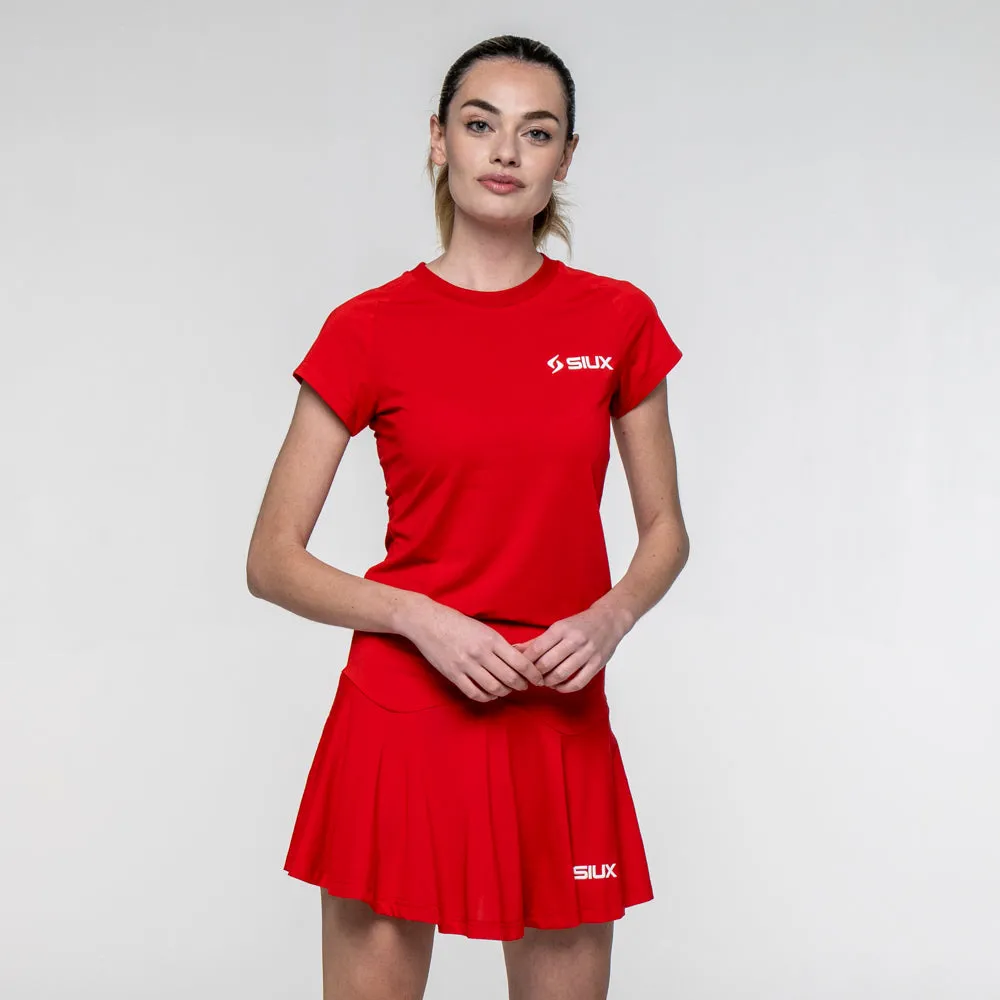 Siux Match 26 t-shirt dame rød til padel