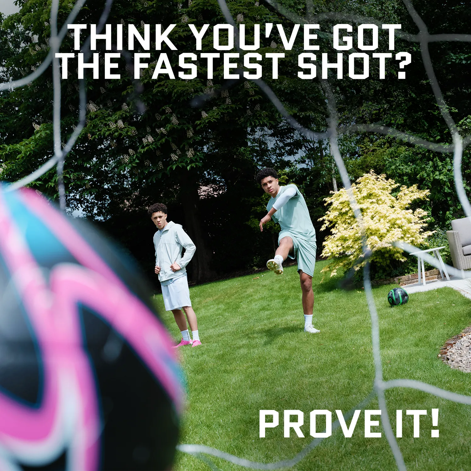 Strikesphere Speed Ball fodbold med powermåler