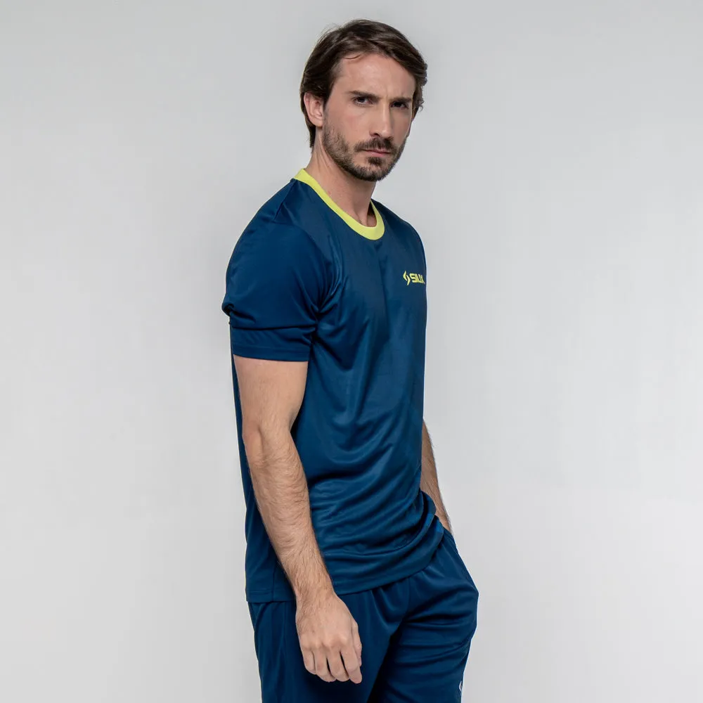 Siux Wave 26 t-shirt marineblå herre åndbar