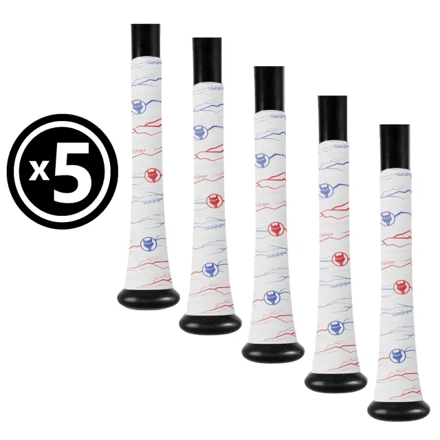 Vukgripz Pulse Bat Grip Tape grebtape 5-pak skridsikker