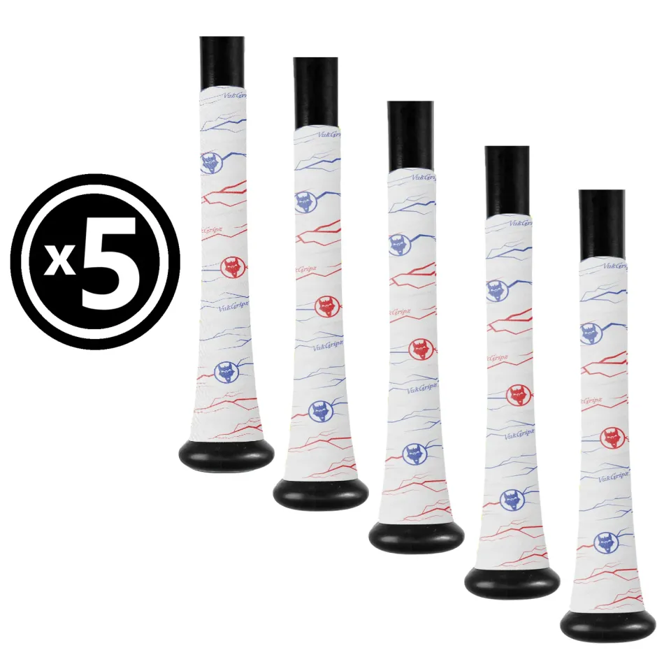 Vukgripz Pulse Bat Grip Tape grebtape 5-pak skridsikker
