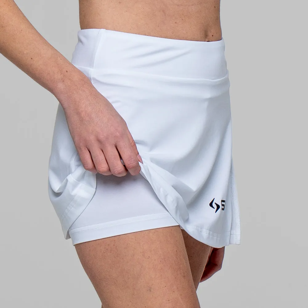 Siux Club 26 padelnederdel hvid