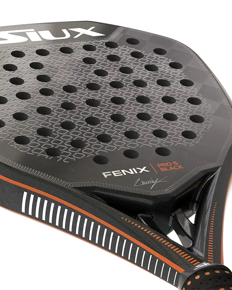 Siux Fenix Pro 5 padelbat sort til øvede