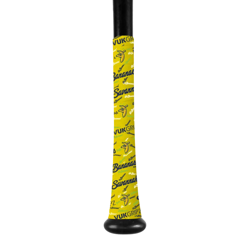 VukGripz Savannah Bananas batgreb gul skridsikker