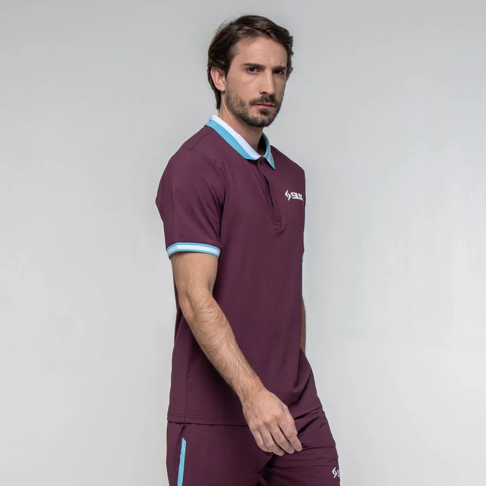 Siux Apex 26 polo bordeaux herre