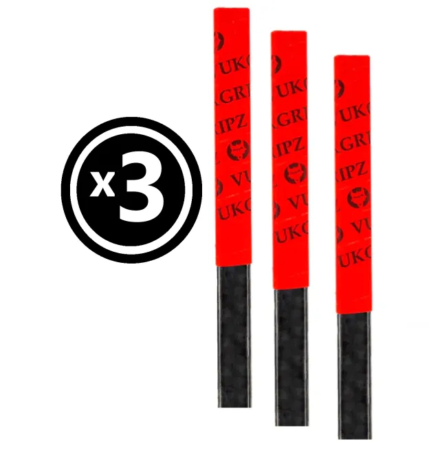 Vukgripz Legacy hockeytape 3-pak sort/hvid