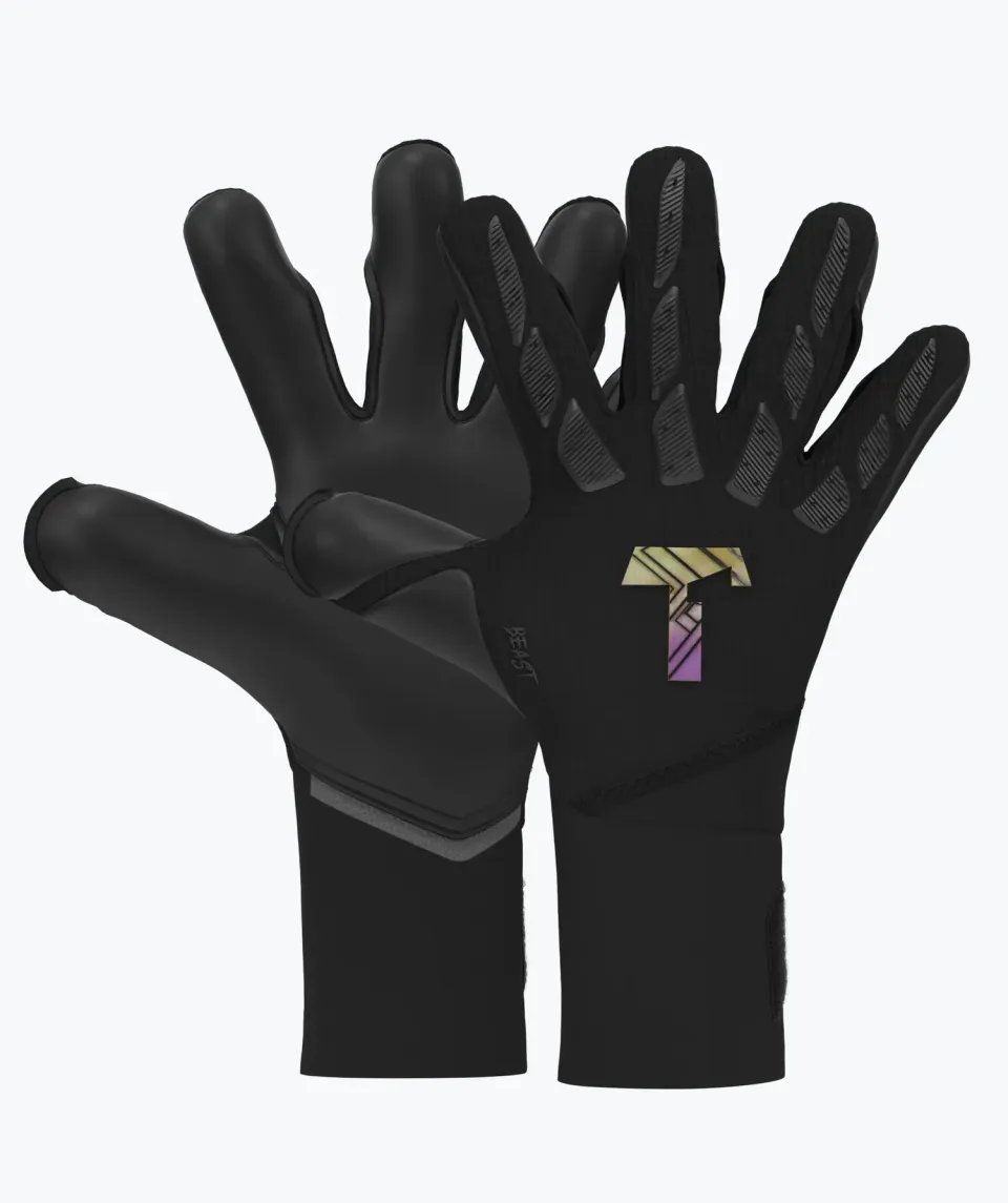 T1TAN Beast 4.0 Vampire Black målmandshandsker FP str 10