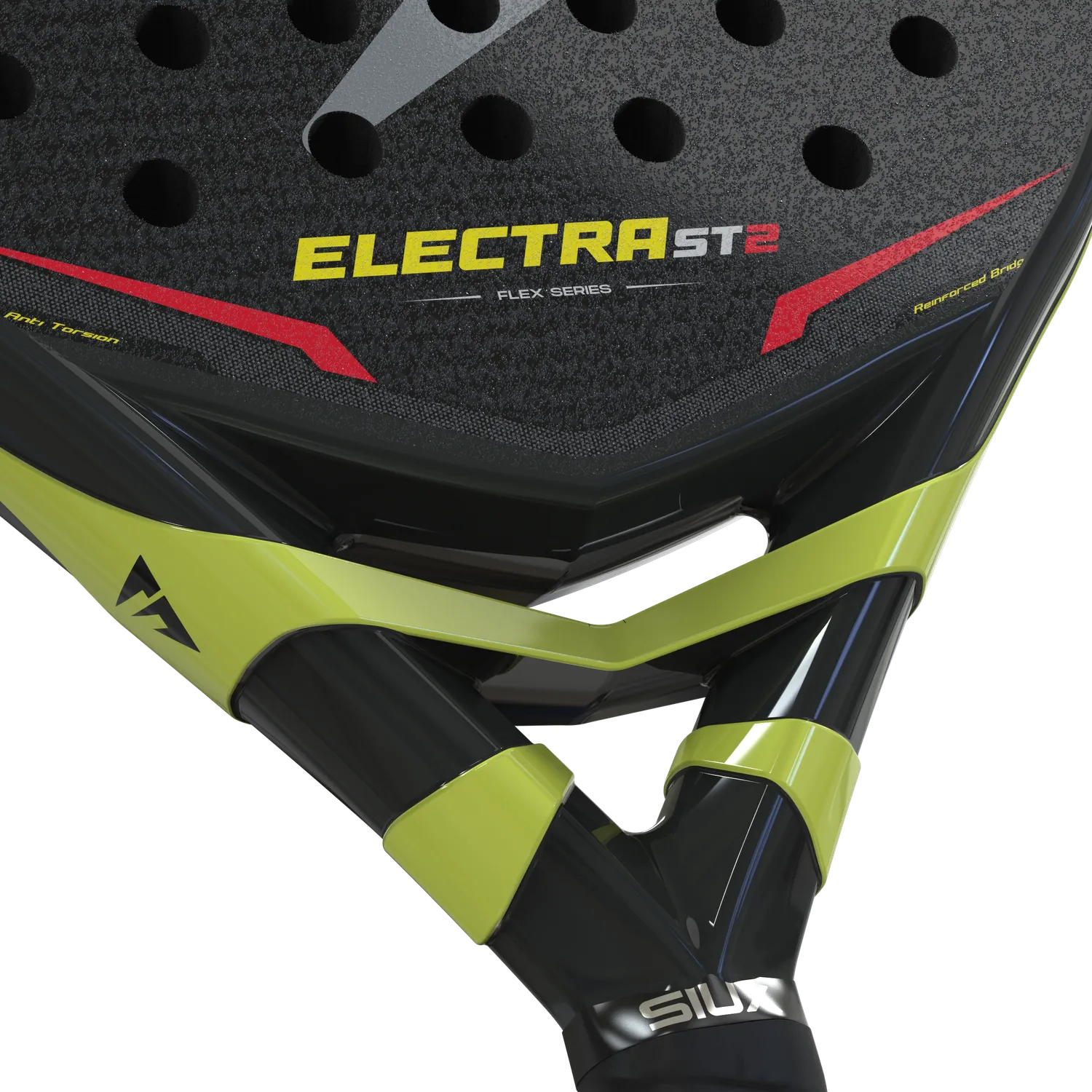 Siux Electra ST2 Flex 2026 padelbat gul kraftfuld
