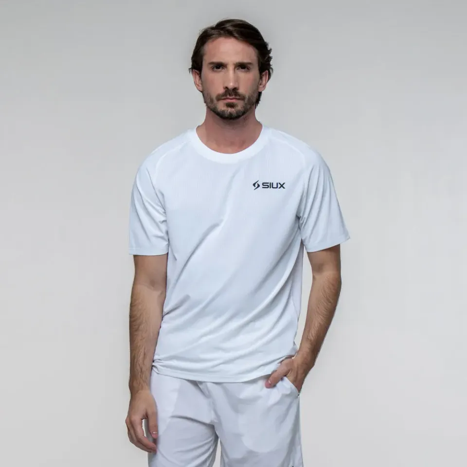 Siux Match 26 t-shirt herre hvid åndbar