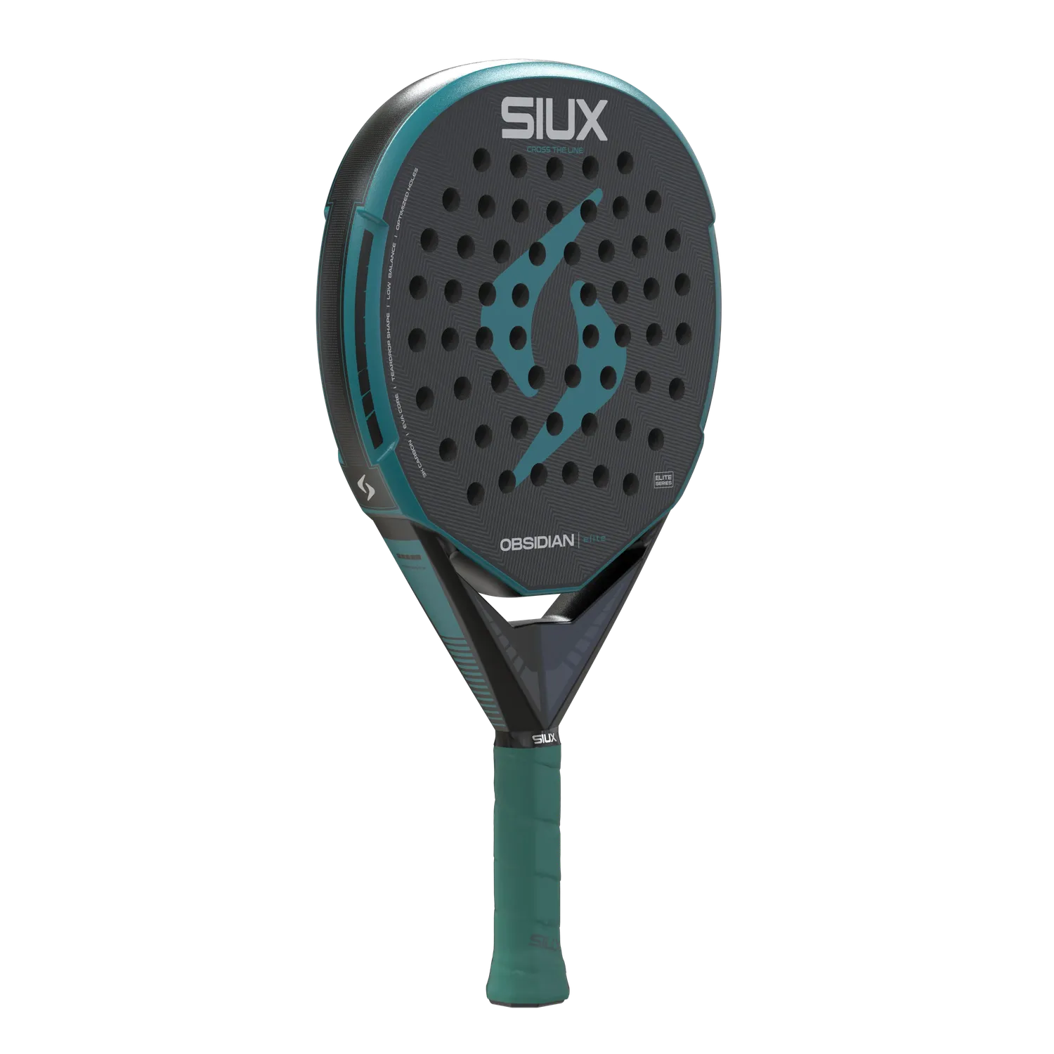 Siux Obsidian Elite 2027 padelbat grøn kontrol