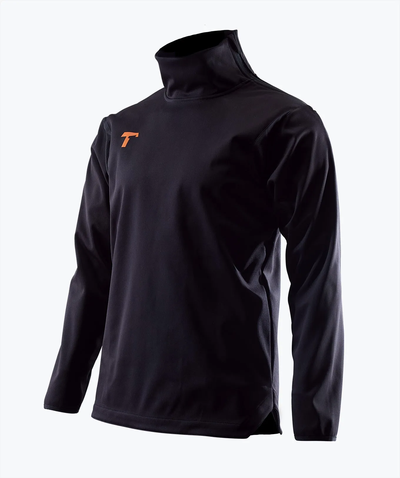 T1TAN Softshell Half Zip træningsjakke vind og vandafvisende