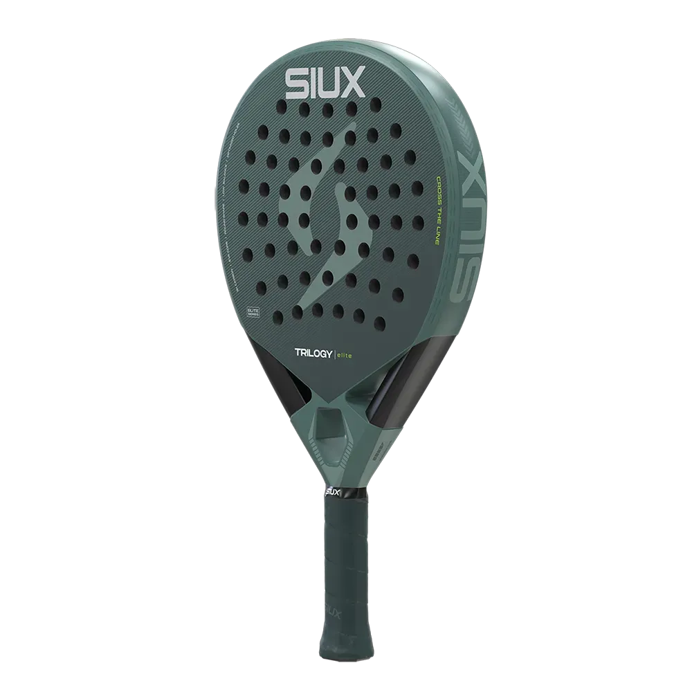 Siux Trilogy Elite 2026 padelbat grøn tolerant
