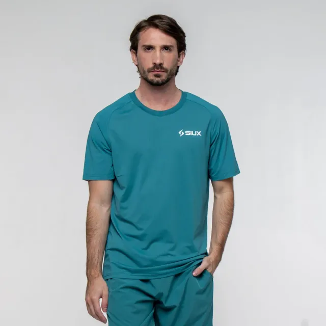 Siux Match 26 t-shirt herre groen aandedbar