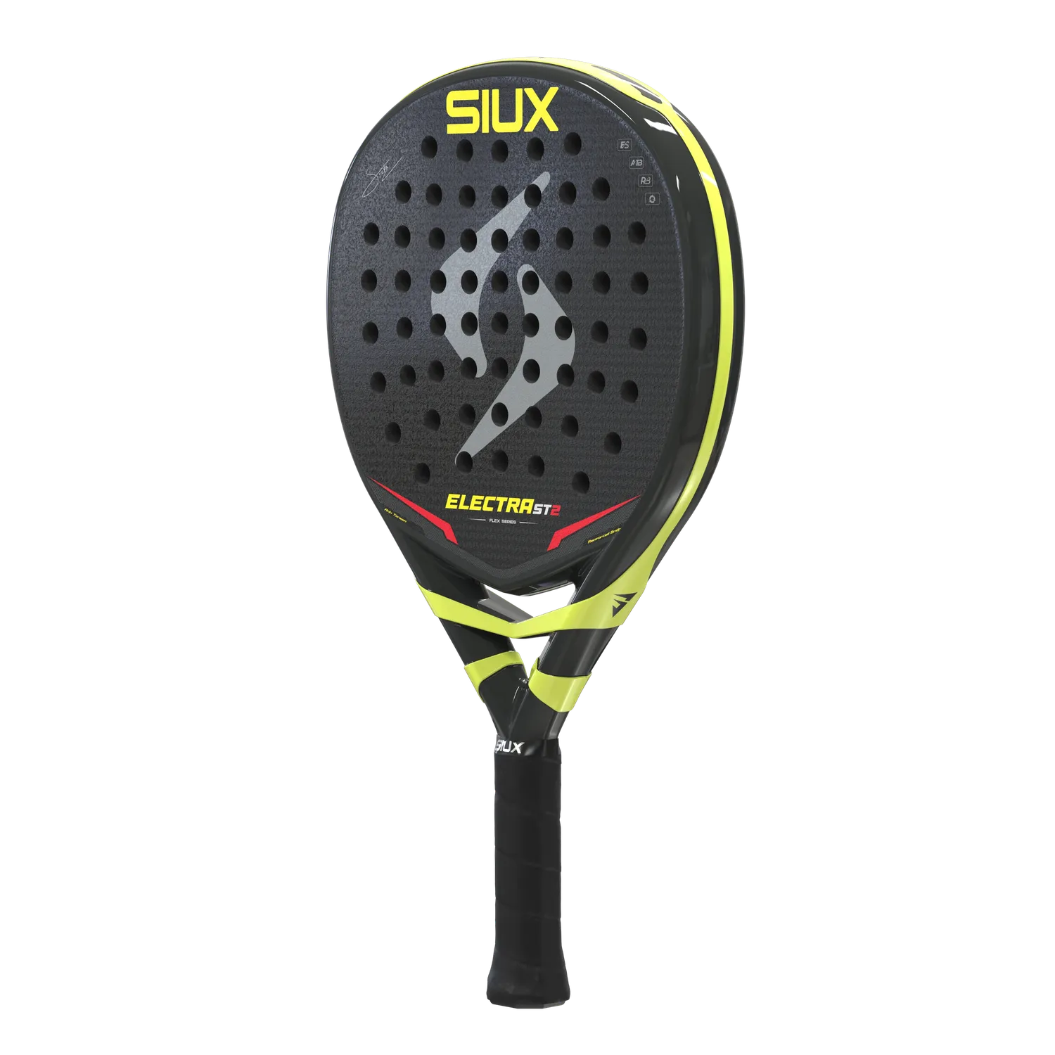 Siux Electra ST2 Flex 2026 padelbat gul kraftfuld