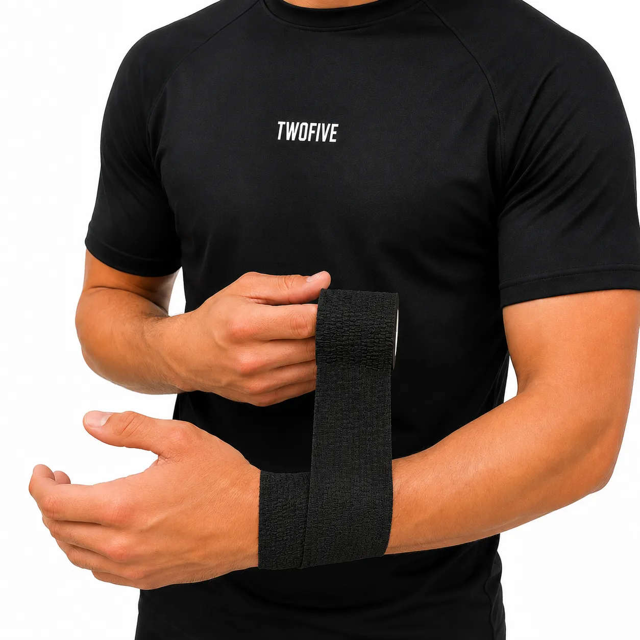 TwoFive Goalkeeper Tape håndledstape hvid