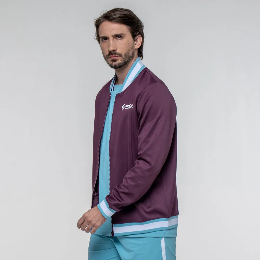 Siux Apex 2026 jakke bordeaux - let padeljakke