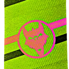 Vukgripz Mach 1 Watermelon batgreb pink/grøn tynd