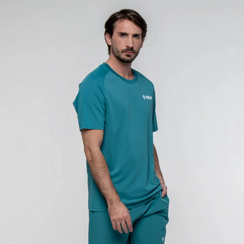 Siux Match 26 t-shirt herre groen aandedbar