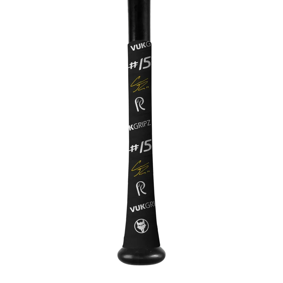 Vukgripz Coach RAC Signature bat griptape sort skridsikker
