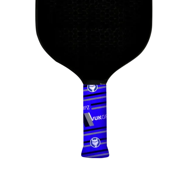 Vukgripz Mach 1 pickleball grip blå