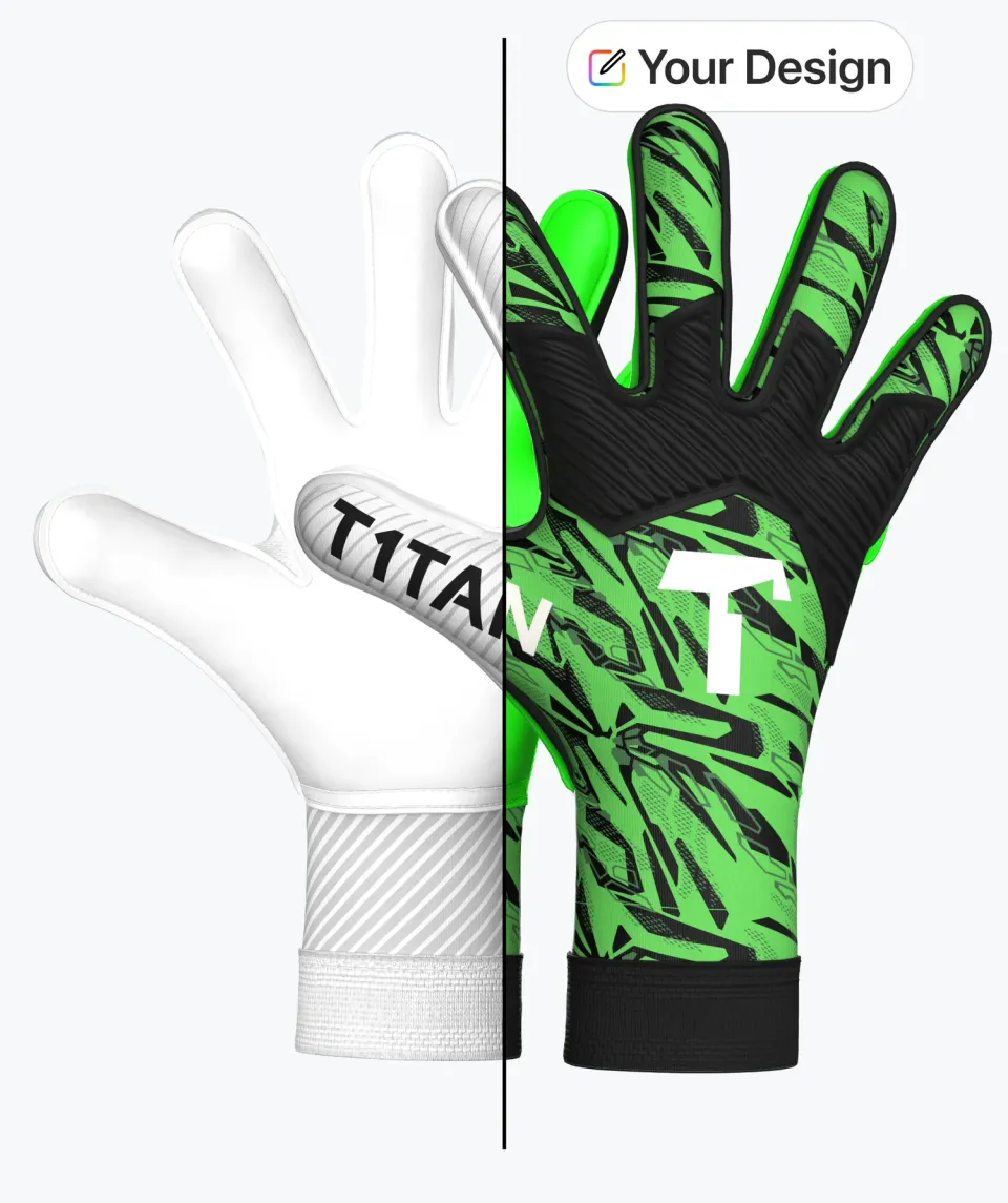 T1TAN Arox 1.0 MyGlove Junior målmandshandsker custom