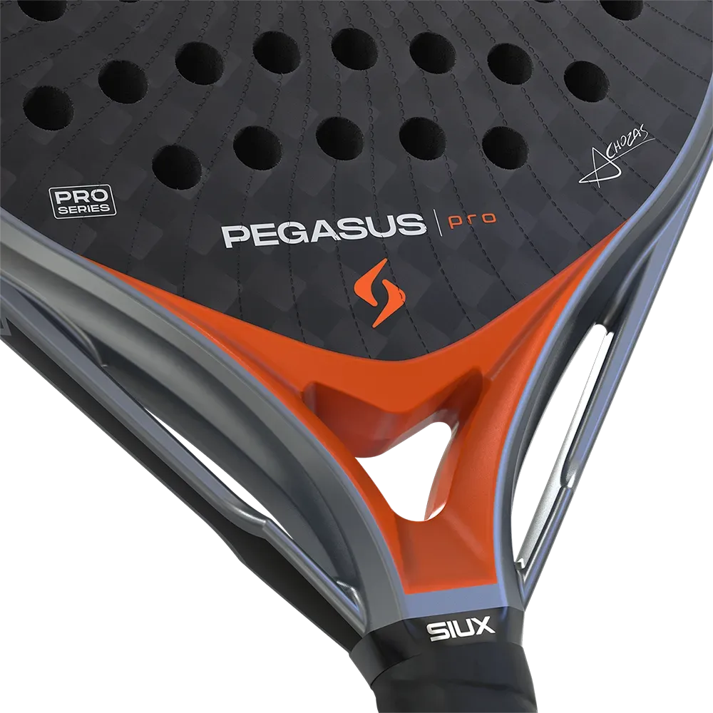Siux Pegasus Pro 2026 padelbat grå hård
