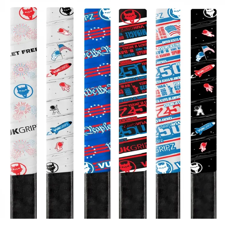 VukGripz USA 250th hockeytape sort med USA-design