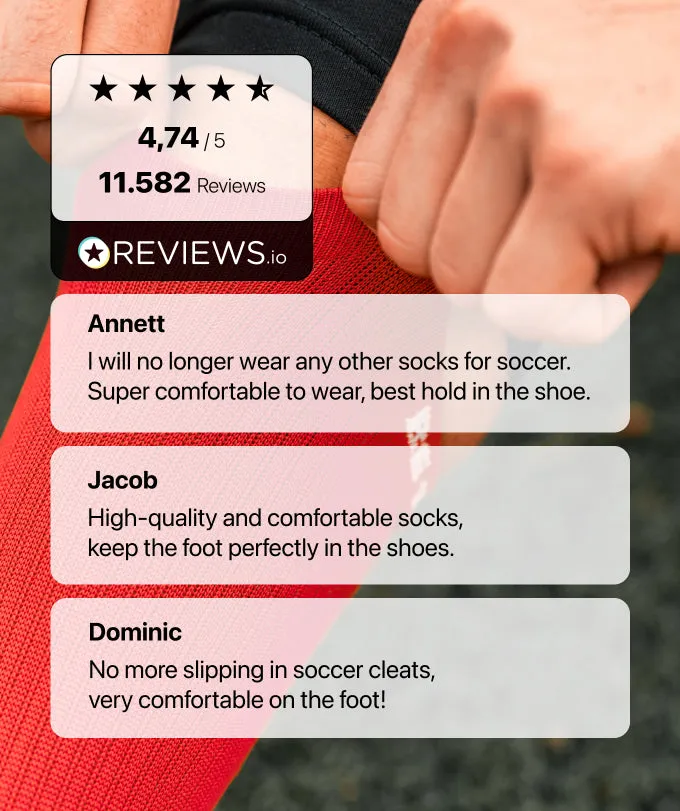 T1TAN Grip Socks gripsokker rød skridsikker