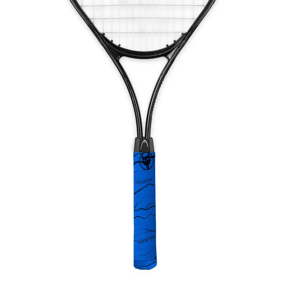 Vukgripz Tennis Overgrip ketchergreb blå skridsikker